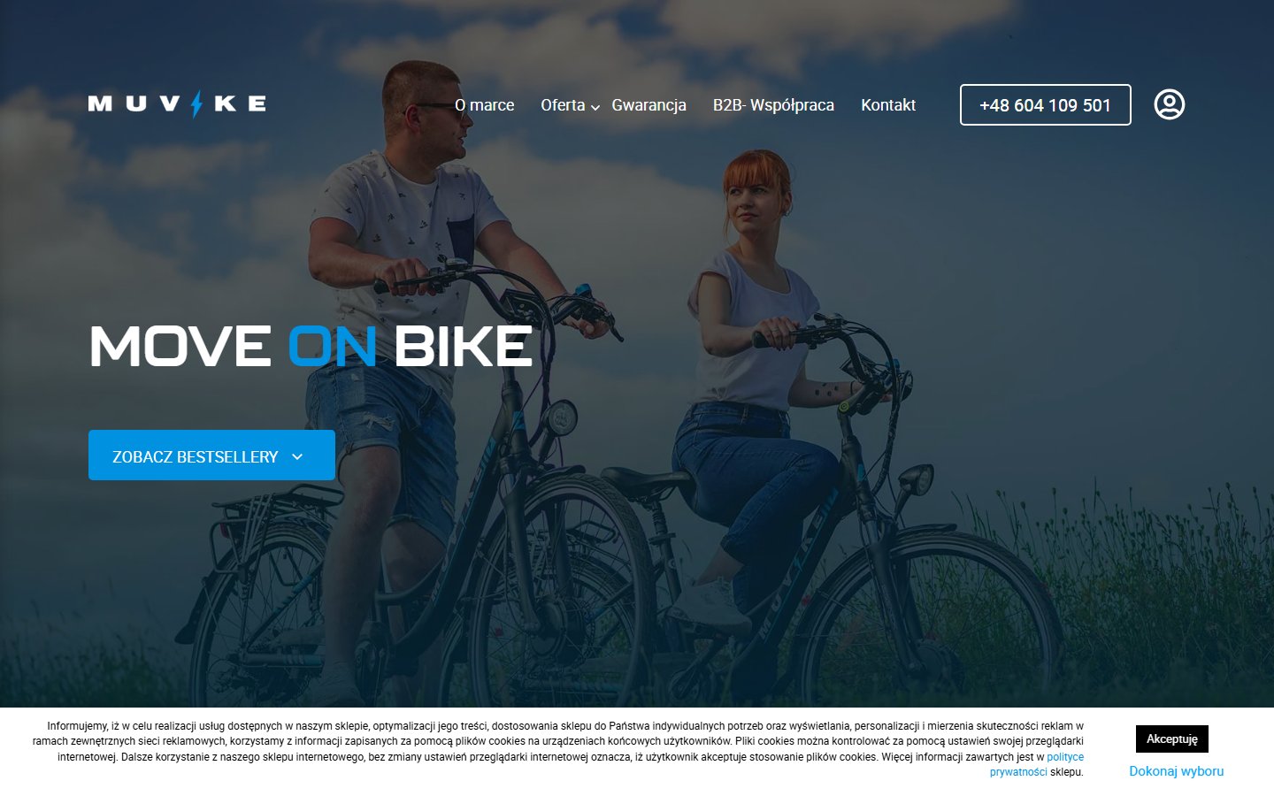Muvike: sklep z rowerami elektrycznymi
