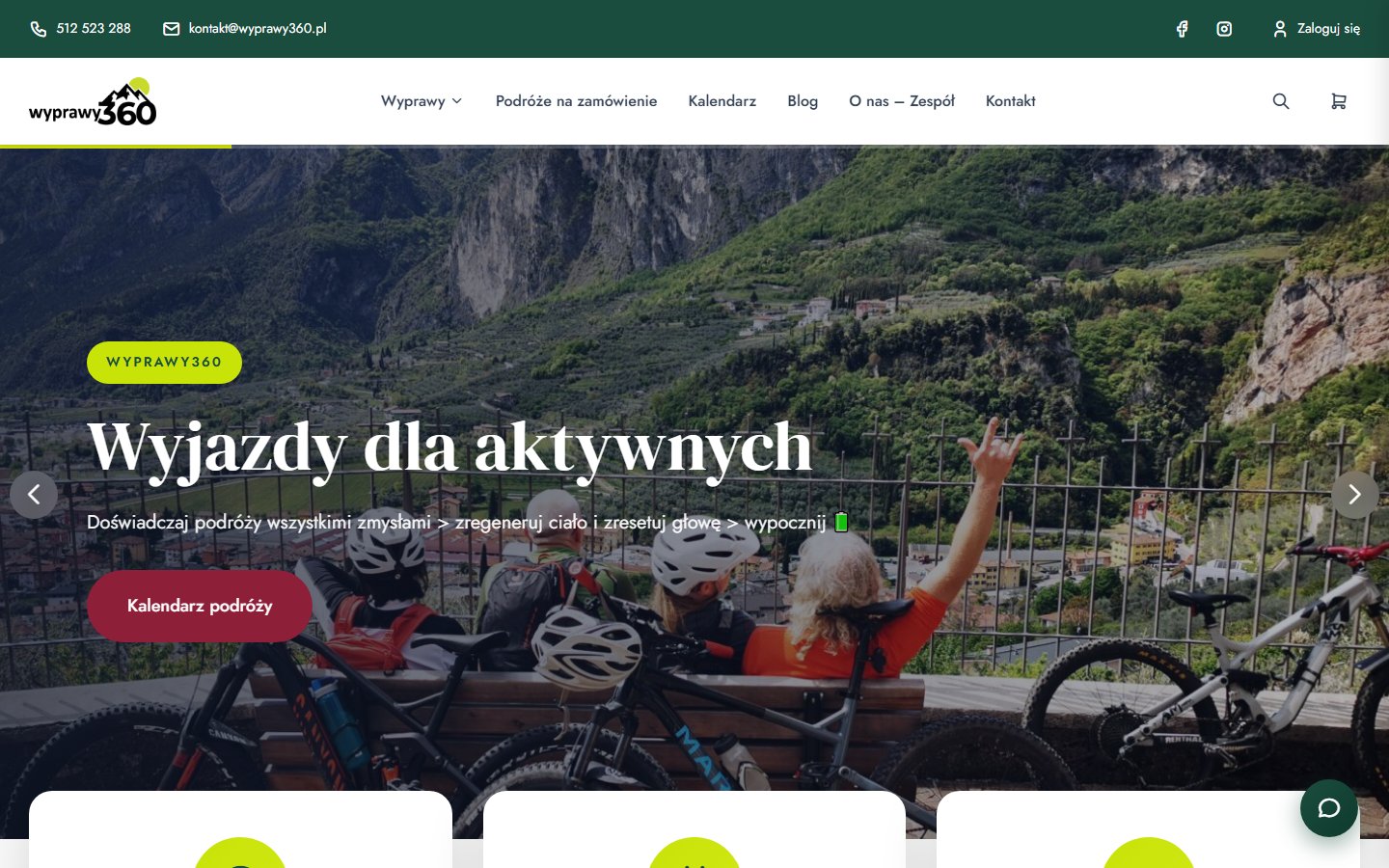 Wyprawy 360: rezerwacje wypraw z zaliczkami i dopłatami
