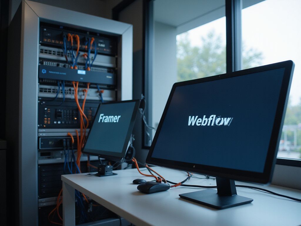 Framer czy Webflow. Porównanie platform do tworzenia stron
